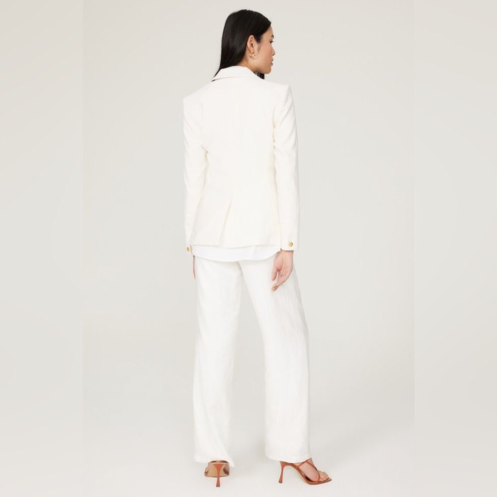Rag & Bone Preston Wool Blazer in White, NWT, Size 0 - Picture 5 of 15